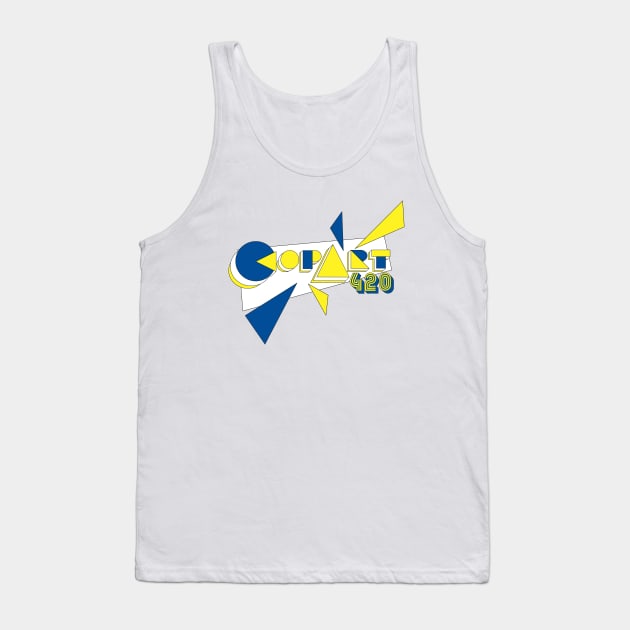 CopArt420 Logo. Leeds United Colours Tank Top by copart420